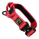 Collar Táctico Euro Joe Rojo, Talla XXL - Imagen 3