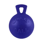 Pelota Tug-n-Toss Azul Jolly Pets, 8 Pulgadas