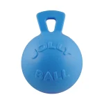 Pelota Tug-n-Toss Celeste Jolly Pets, 8 Pulgadas